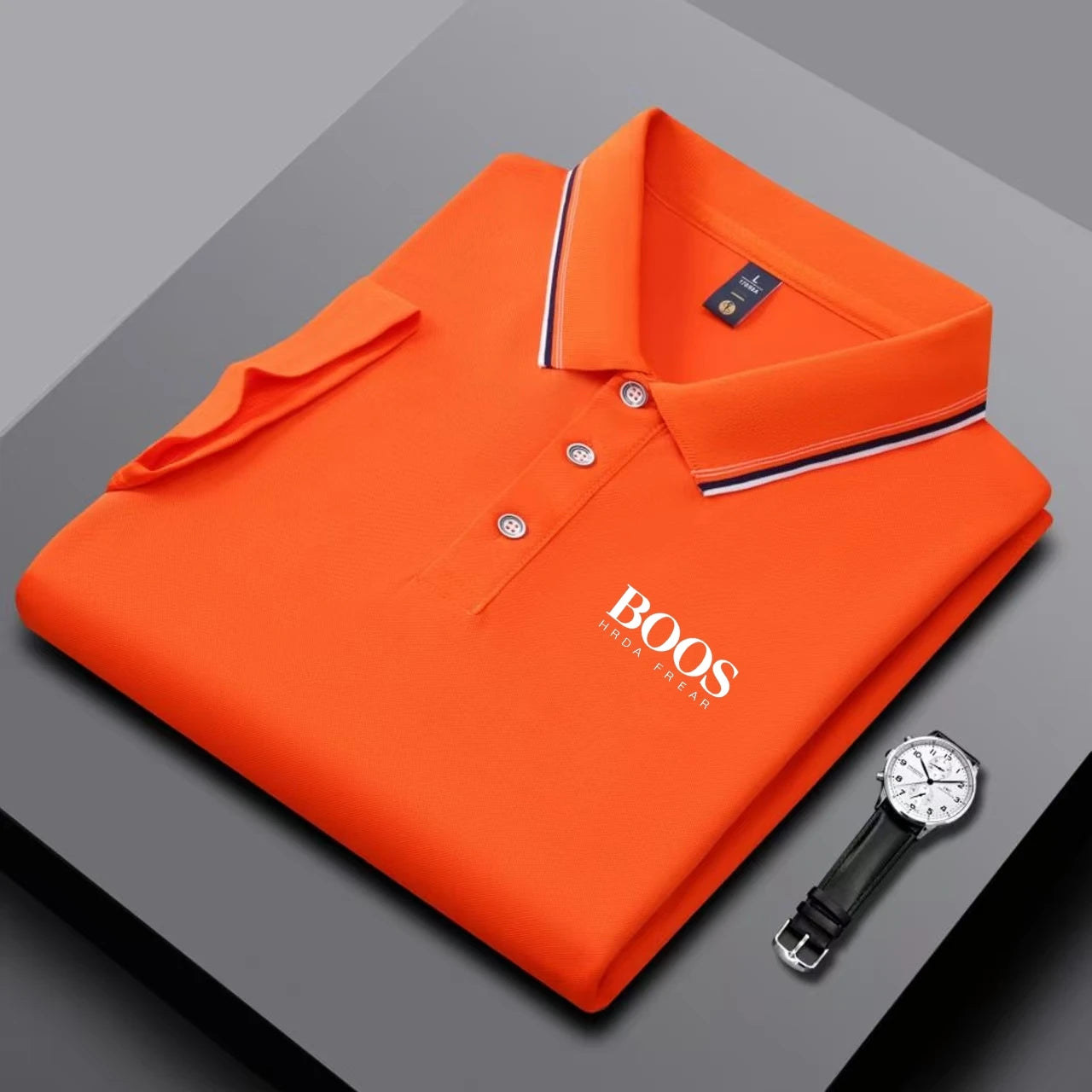 Polo Masculina Bordada