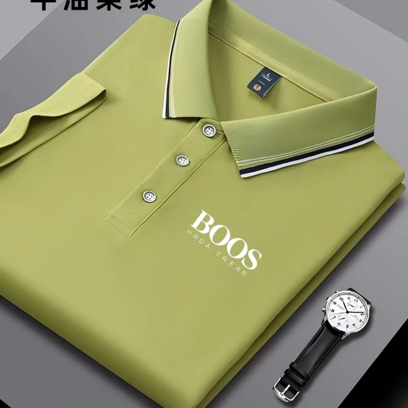 Polo Masculina Bordada