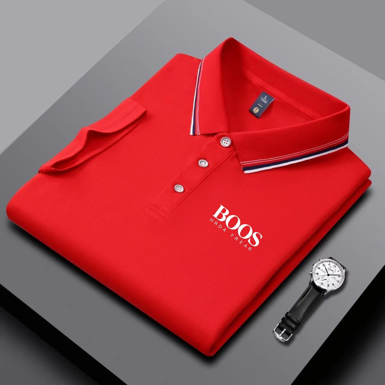 Polo Masculina Bordada