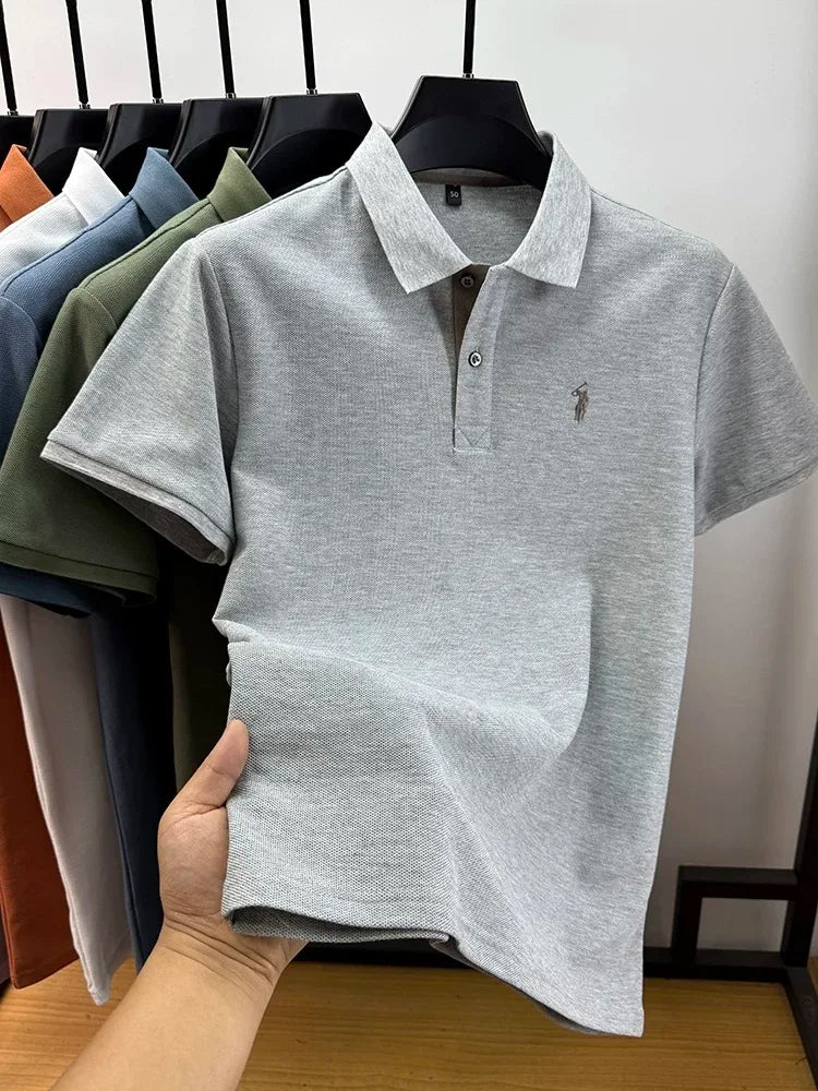 Polo Masculina Estilo Casual e Elegante