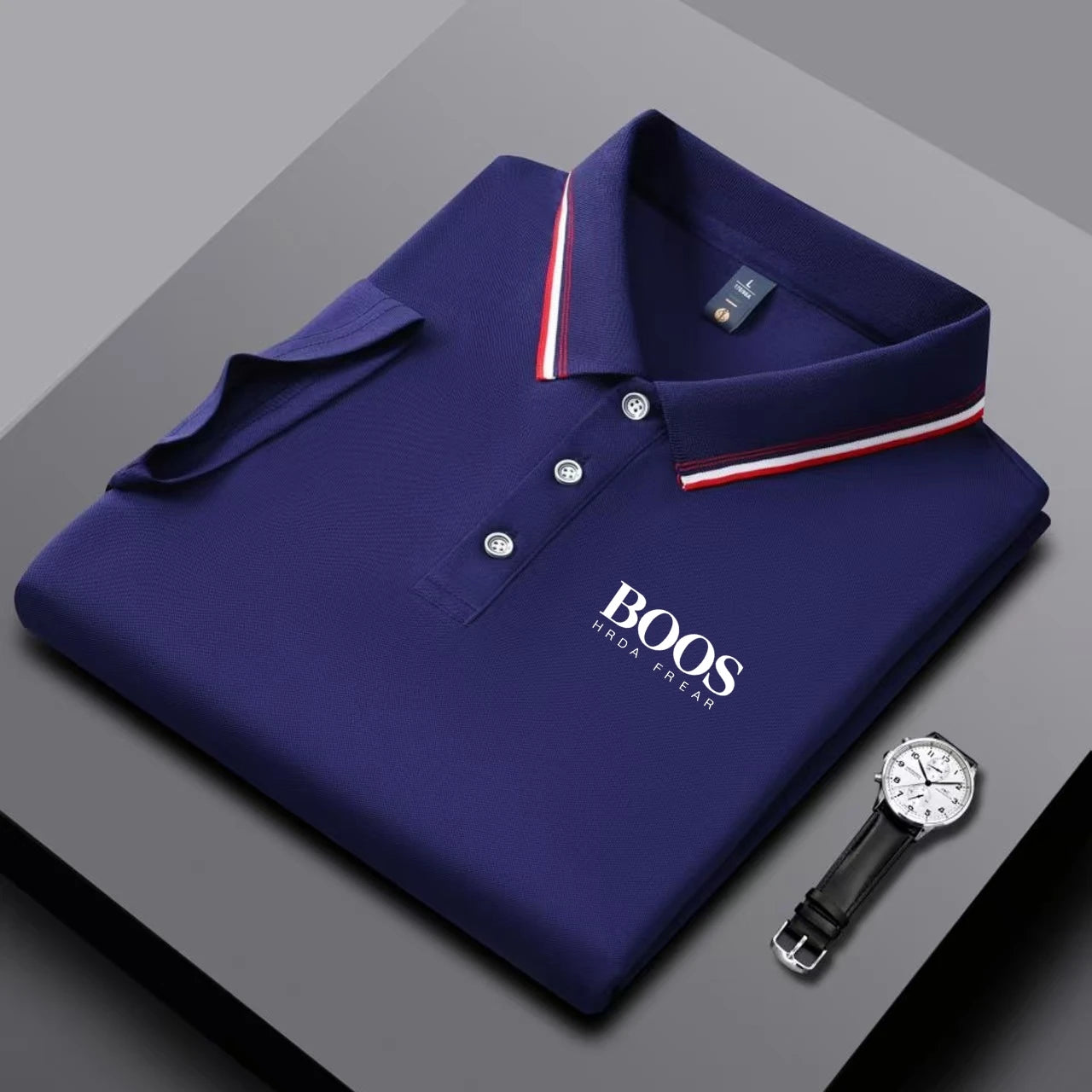 Polo Masculina Bordada